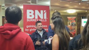 Conversation at BNI Surrey Hills